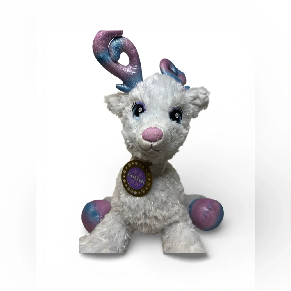 Build-A-Bear Glisten Reindeer Plush – Holiday Collection